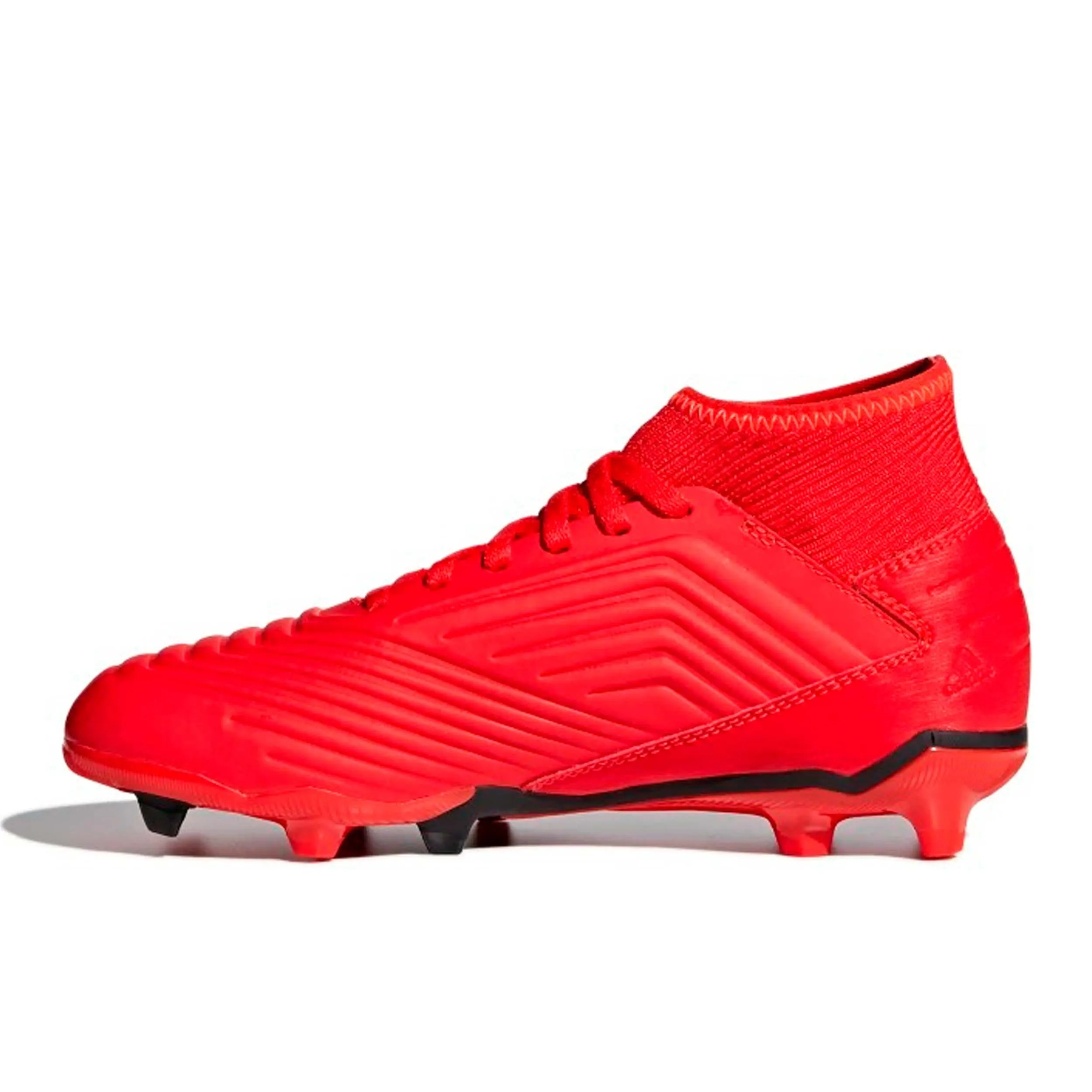 Zapatos Fútbol Niño Adidas Predator 19.3 FG Rojo