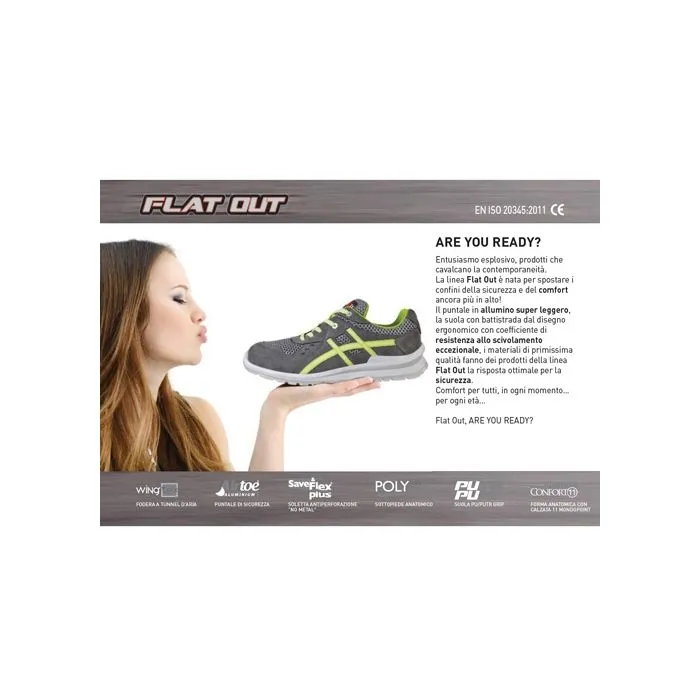 Zapatos seguridad U Power Kimi S1P SRC