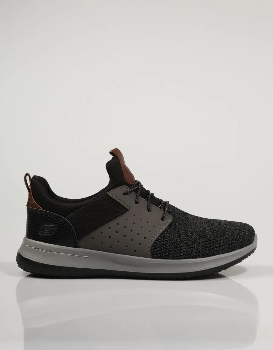  zapatos sport SKECHERS Delson en Negro 76257