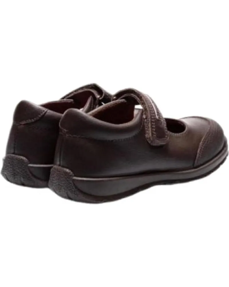 Zapatos TITANITOS  de Niña M VELCRO MOKA  MARRóN