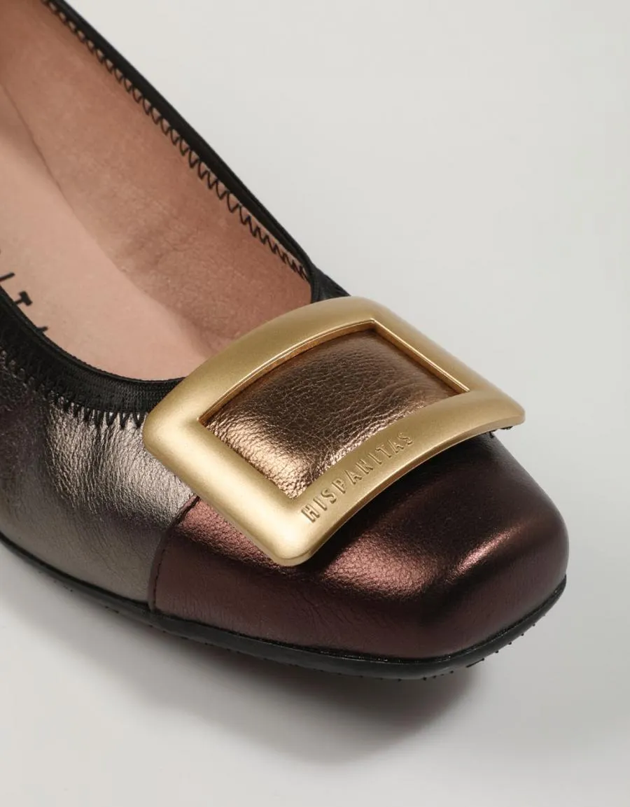  zapatos vestir HISPANITAS Hi233141 en Plata 83688