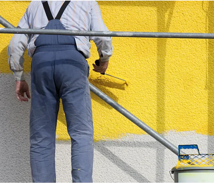 ZINSSER ALLCOAT PINTURA EXTERIOR PARA PAREDES RAL 2003 NARANJA PáLIDO  2,5 LITRO